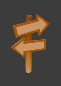 Arrow Sign Post